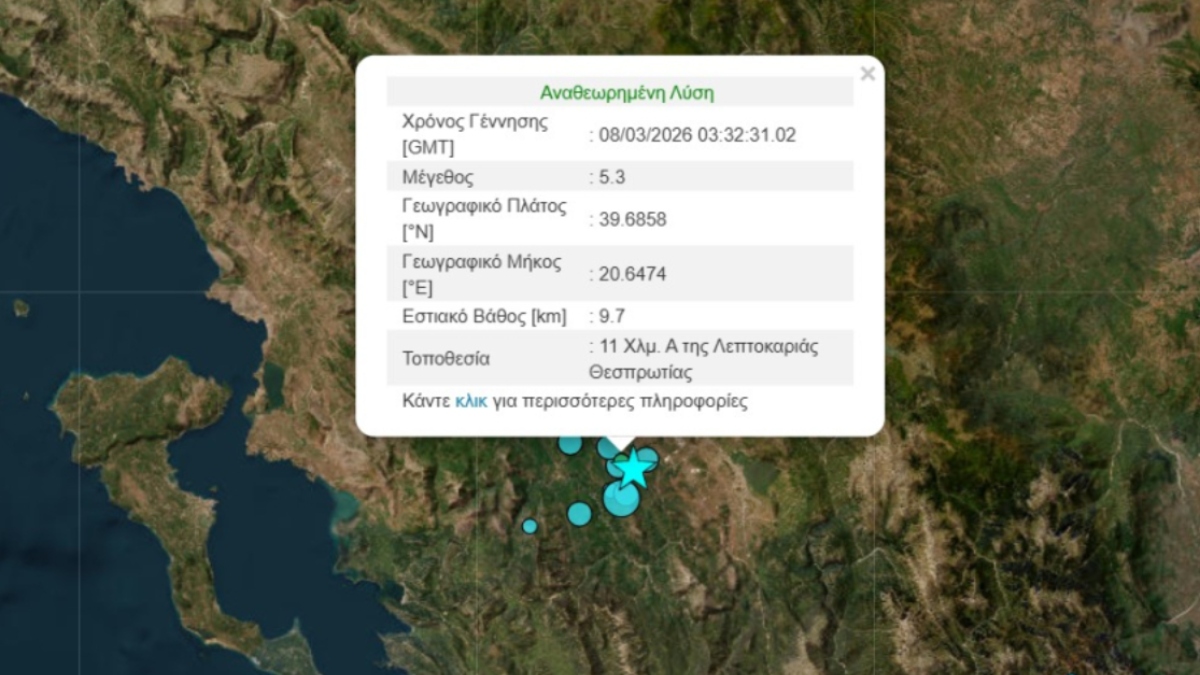 Ισχυρός σεισμός σε μεγάλη ελληνική πόλη: Έπεσαν βράχια, άνθρωποι στους δρόμους – «Αν δείτε στα χωριά...»