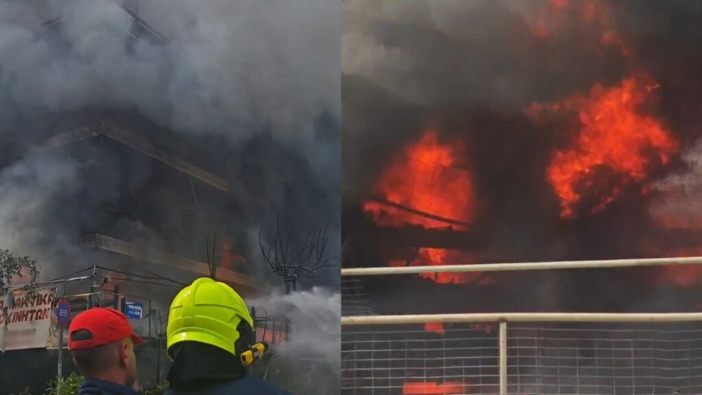 Μεγάλη καταστροφή στο Ίλιον: Δύσκολη μάχη της πυροσβεστικής με την πυργκαγιά – Ανήσυχοι οι κάτοικοι (βίντεο)