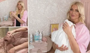 Κατερίνα Καινούργιου: Δείτε βίντεο να κάνει μπάνιο τη μικρή Ξένια – Αδυνατισμένη και ευτυχισμένη μάνα με μαλλί κομμωτηρίου