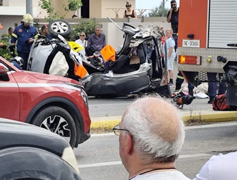 ΤΡΑΓΩΔΙΑ ΣΤΗ ΧΩΡΑ ΜΑΣ – ΣΟΚΑΡΙΣΤΙΚΕΣ ΕΙΚΟΝΕΣ ΑΠΟ ΤΟ ΤΡΟΧΑΙΟ ΣΤΗ ΡΟΔΟ – ΔΥΣΤΥΧΩΣ ΕΙΝΑΙ ΝΕΚΡΟΙ ΟΛΟΙ