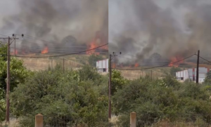 Φωτιά στο Ωραιόκαστρο Θεσσαλονίκης: 112 για εκκένωση της Λητής – Εντοπίστηκε σορός στο δάσος που ξέσπασε η πυρκαγιά