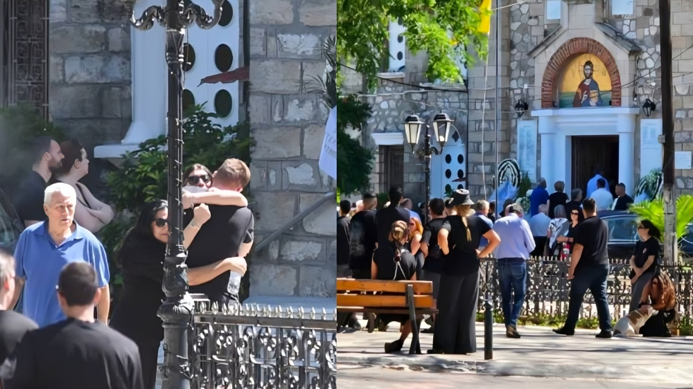 Αίγιο: «Πάγωσαν» όλοι στην εκκλησία – Τι συνέβn στην κηδεία Μαρίας και Ολύμπιου
