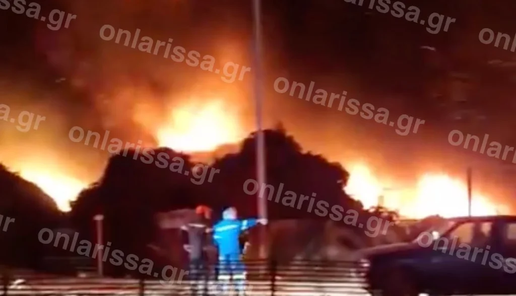 ΦΩΤΙΑ ΜΕΣΑ ΣΤΗ ΝΥΧΤΑ ΣΤΗ ΧΩΡΑ ΜΑΣ ΣΥΝΑΓΕΡΜΟΣ ΣΤΗΝ ΠΥΡΟΣΒΕΣΤΙΚΗ