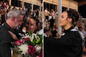 Χαμογελάει ξανά μετά τον τραγικό θάνατο η Βικτώρια Δέλλα: Αποφοίτησε από το σχολείο-Σπάραξε στην αγκαλιά του πατέρα της