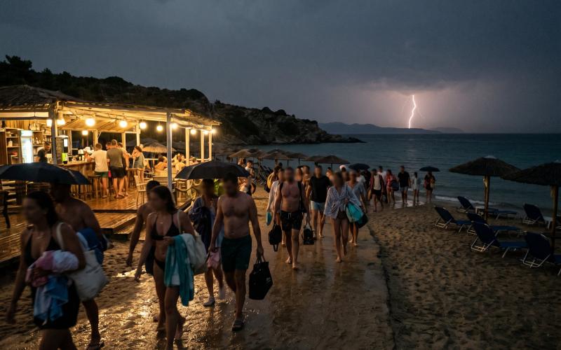 ΕΚΤΑΚΤΟ - Έρχονται βροχές με κεραυνούς - Ποιες ώρες χρειάζεται μεγάλη προσοχή