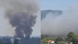 ΜΕΓΑΛΗ ΦΩΤΙΑ ΤΩΡΑ ΣΤΗΝ ΑΤΤΙΚΗ – ΗΧΗΣΕ ΤΟ 112 ΓΙΑ ΕΚΚΕΝΩΣΗ – ΠΛΗΣΙΑΖΕΙ ΑΠΕΙΛΗΤΙΚΑ ΤΑ ΚΟΝΤΙΝΑ ΣΠΙΤΙΑ